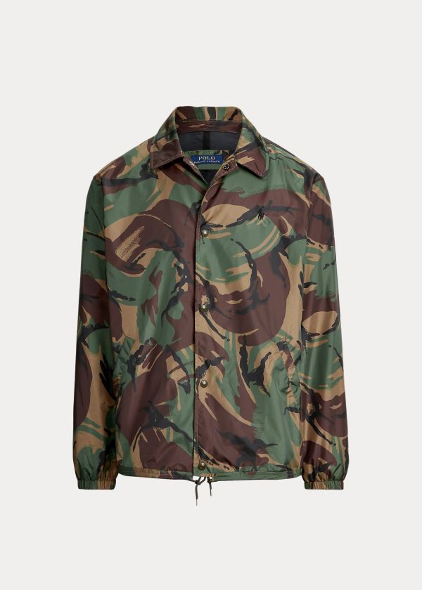 Men's Polo Ralph Lauren Print Jackets | 802751ZKN